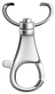 Metal dog clip